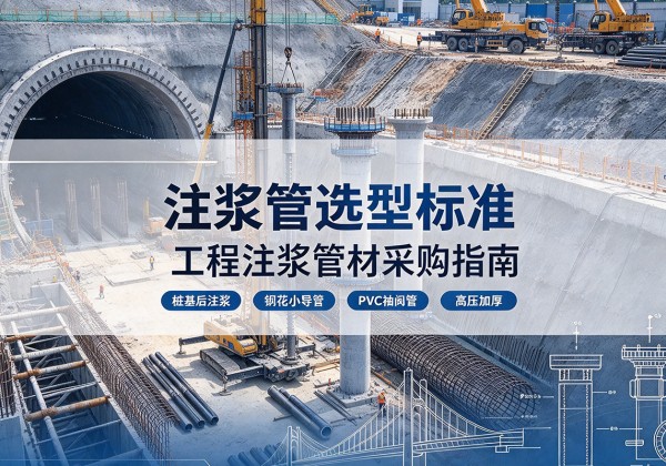 桃源注浆管选型标准